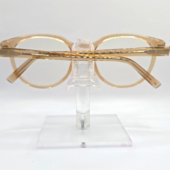 Warby Parker Wright Nutmeg Crystal Reading Glasses - Picture 2 of 7